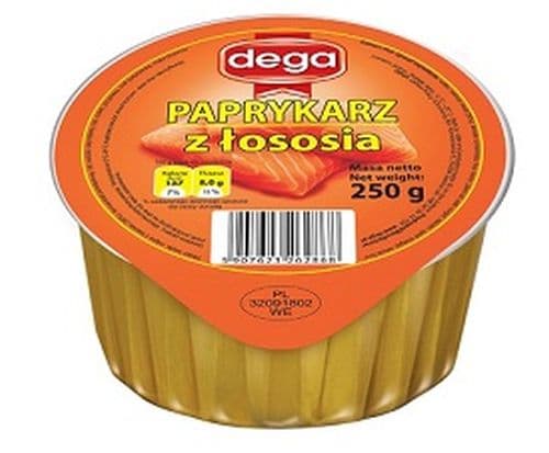 DEGA PAPRYKARZ Z LOSOSIA 250G