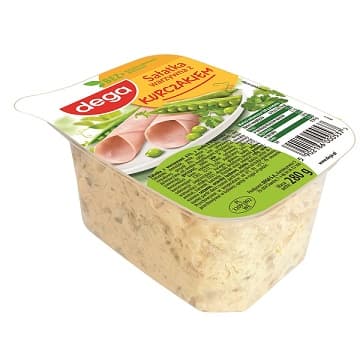 DEGA SALATKA WARZYWNA KURCZAKIEM 250G