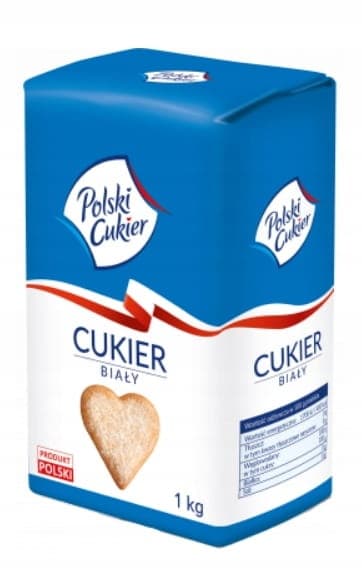 POLISH CUKIER BIALY 1KG