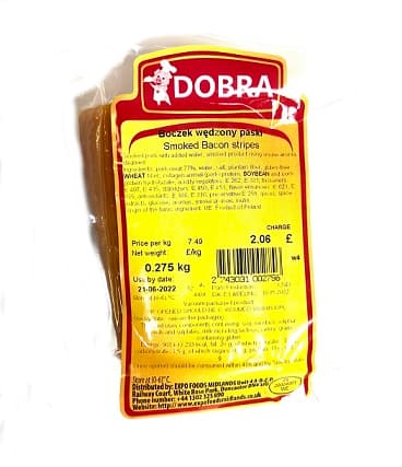 DOBRA BOCZEK WEDZONY PASKI KG