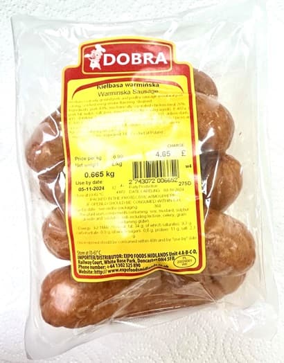 DOBRA KIELBASA WARMINSKA / WARMINSKA SAUSAGE