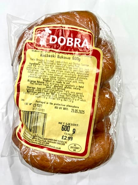 DOBRA KIELBASKI BUKOWE 600GR
