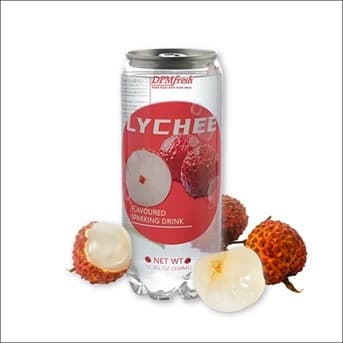DPMfresh LYCHEE FLAVOURED SPARKLING WATER 350ML