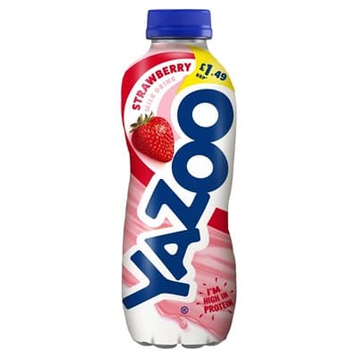 YAZOO STRAWBERRY MILK DRINK 10  X 400ML