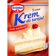 DR OETKER KREM TORTOW WANILIOWY 105G