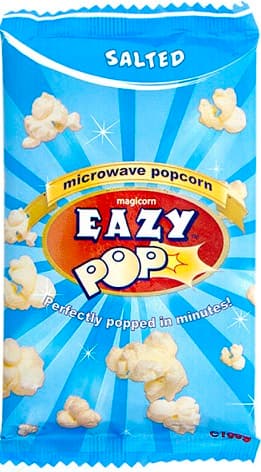 EAZYPOP SALTED POPCORN 85G