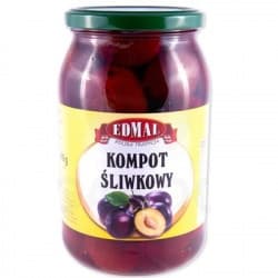 EDMAL KOMPOT SLIWKOWY 820G