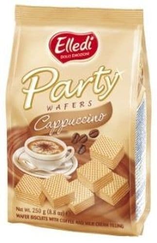 ELLEDI PARTY WAFERS CAPPUCCINO 250G