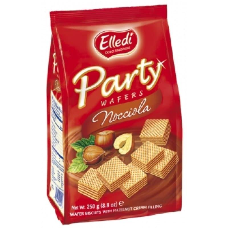 ELLEDI PARTY WAFERS HAZELNUT 250G