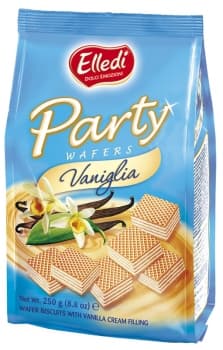 ELLEDI PARTY WAFERS VANILLA 250G