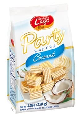 ELLEDI PARTY WAFERS COCONUT 250G