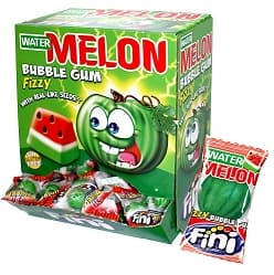 FINI WATERMELON BUBBLE CHEWING GUM 200PCS