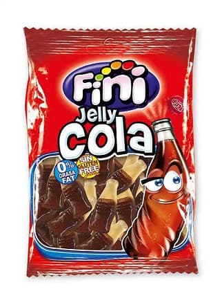 FINI HALAL CLEAR COLA BOTTLES 12X75GR #