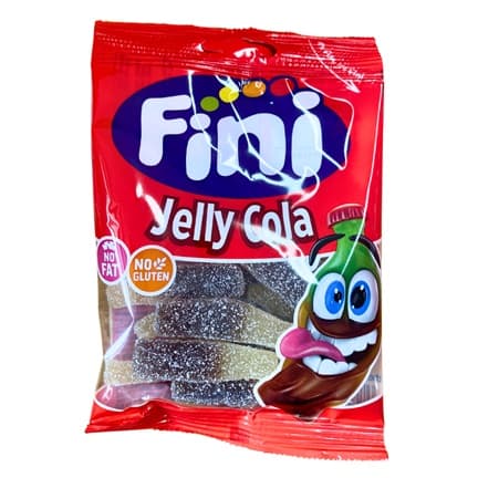 FINI HALAL FIZZY COLA BOTTLES 12*75GR #