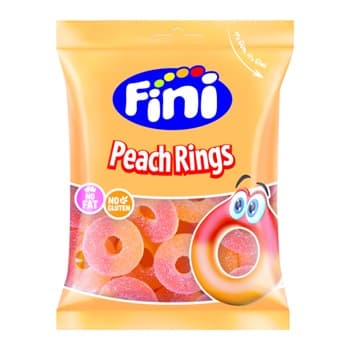 FINI HALAL PEACH RINGS 12X75GR