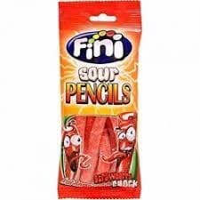 FINI HALAL TUBES SOUR STRAWBERRY 75GR