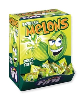 FINI MELON BUBBLE GUM 200PCS#