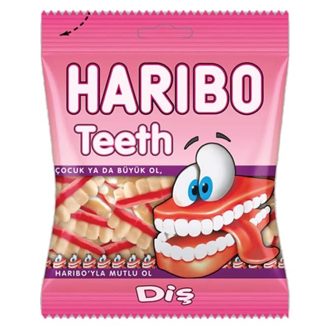 HARIBO TEETH 80GR