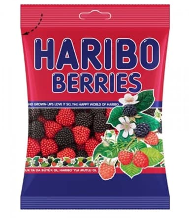 HARIBO BERRIES 80GR