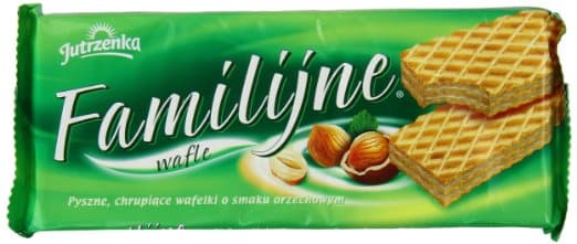 JUTRZENKA FAMILY WAFER HAZELNUT 180G