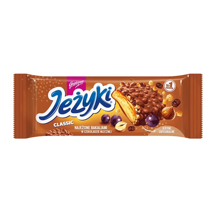 JUTRZENKA JEZYKI CLASSIC W CZEKOLADA 140G