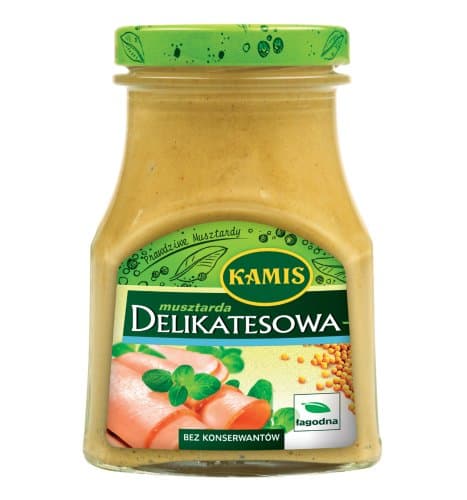 KAMIS MUSTARD DELIKATESOWA JAR 185G