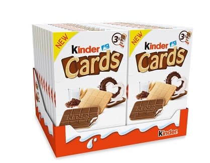 KINDER CARDS 3x25.6G