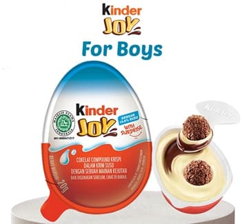 KINDER JOY BOY (BLUE) 48PCS
