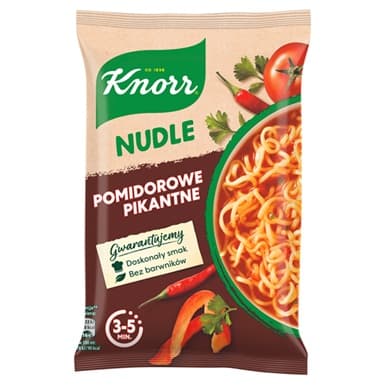 KNORR NUDLE POMIDOROWE PIKANTNE 63G