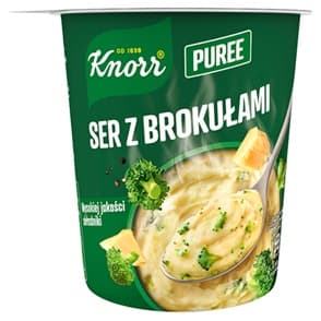 KNORR POT DANIE PUREE SER Z BROKULAMI 50G