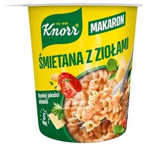 KNORR POT DANIE MAKARON SMIETANA Z ZIOLAMI 59G