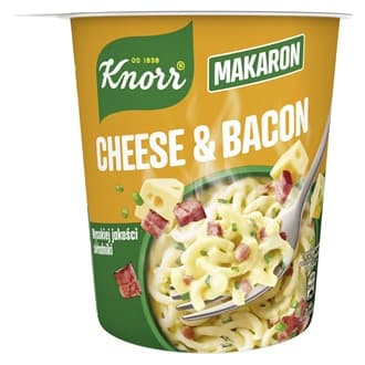 KNORR POT DANIE MAKARON SER Z BEKONEM 71G