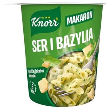 KNORR POT DANIE MAKARON SER I BAZYLIA  68GR