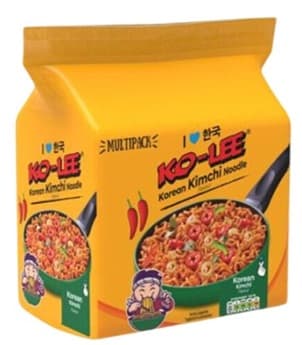 KO-LEE 4-PACK NOODLES KOREAN KIMCHI 6X4X70G