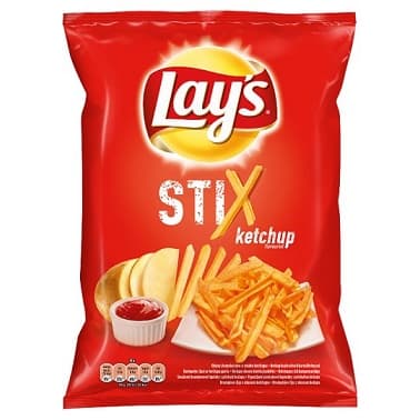 LAYS STIX KETCHUP 130GR