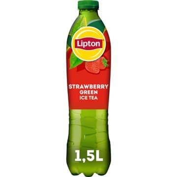 LIPTON ICE TEA GREEN TEA STRAWBERRY BOTTLE 1.5LT 