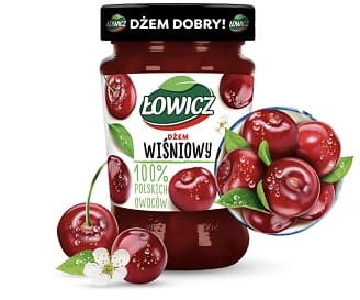 LOWICZ CHERRY JAM 280G