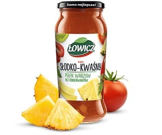 LOWICZ SOS SLODKA-KWASNY 500G