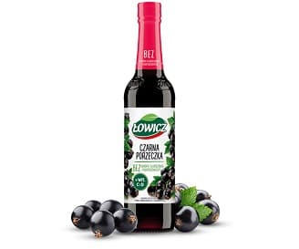 LOWICZ BLACKCURRANT SYRUP 400ML