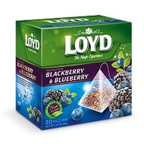 LOYD BLACKBERRY & BLUEBERRY TEA 40G