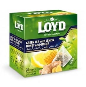 LOYD GREEN TEA GINGER,LEMON,HONEY 40G