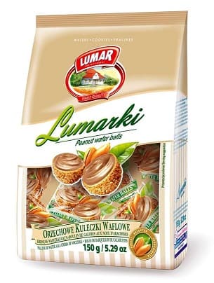 LUMARKI PEANUT WAFER BALLS 120GR