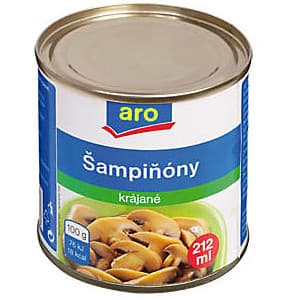 ARO SAMPINONY KRAJENE 400GR (MUSHROOM)