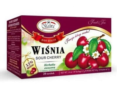 MALWA WISNIA (SOUR CHERRY) TEA 40GR