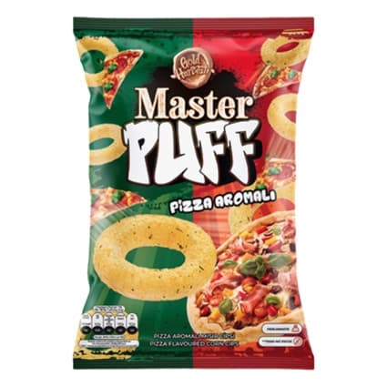 MASTER PUFF PIZZA CESNILI MISIR CIPSI 90GR