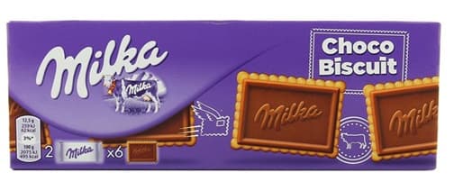 MILKA CHOCO BISCUITS 150G