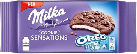MILKA COOKIE SENSATIONS OREO CREME 156G