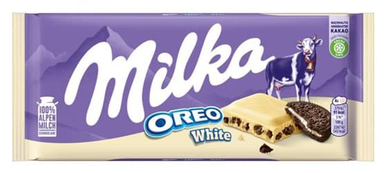 MILKA OREO WHITE 100GR