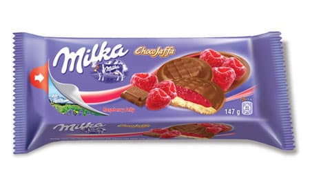 MILKA JAFFA RASPBERRY 147G