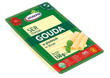 MLEKPOL SLICED GOUDA 150G